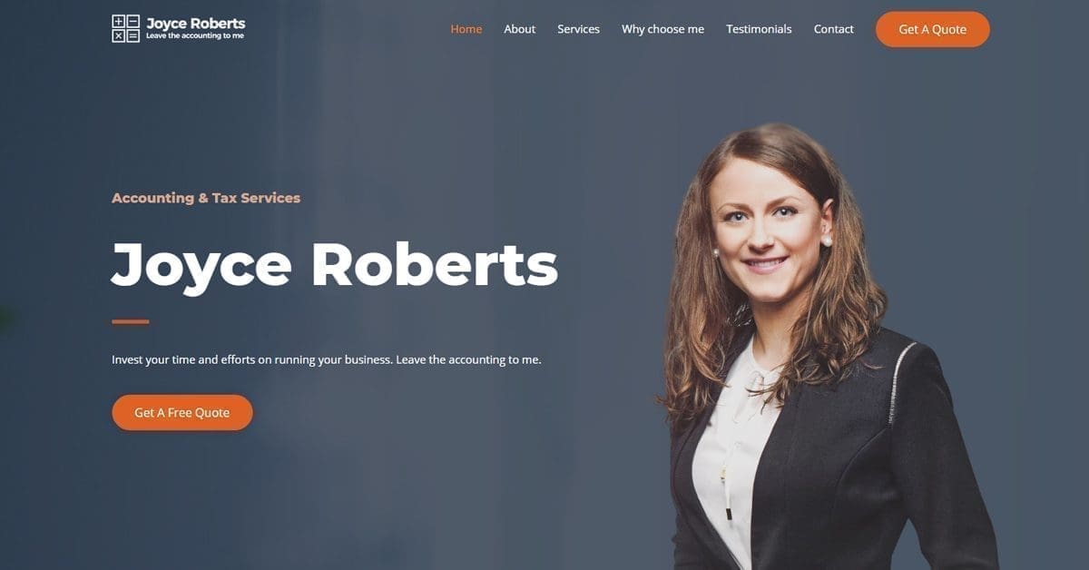 Fun And Easy WordPress Templates For Your Accountant Website!