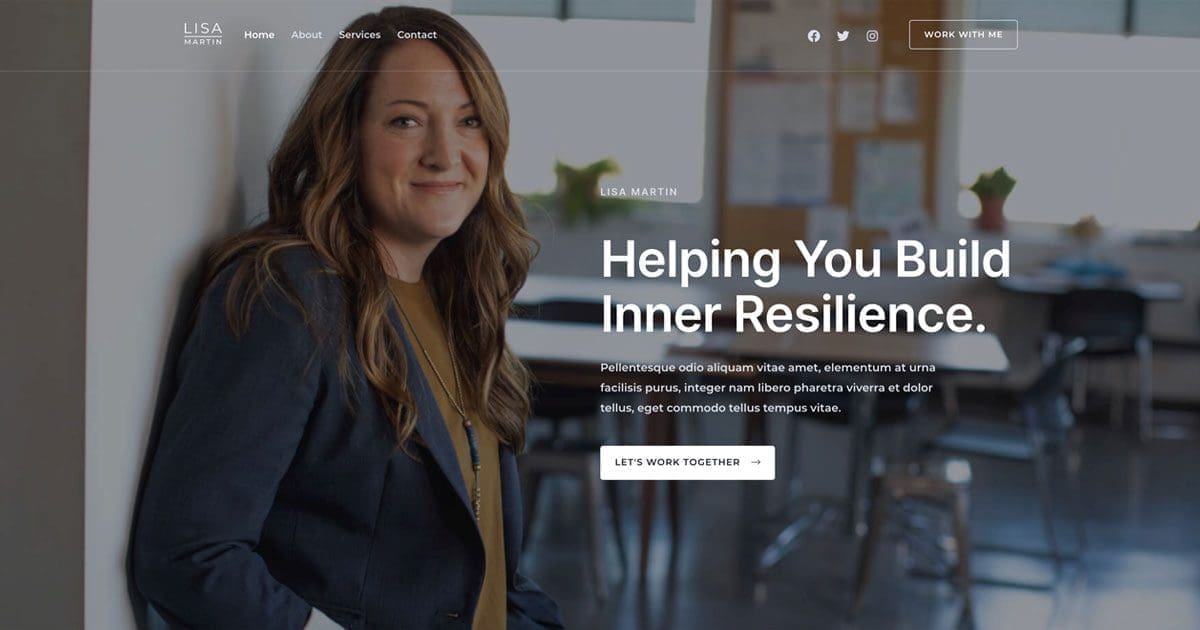 Transform Your Site With Free Business Coaching WordPress Templates Business Coaching Consulting