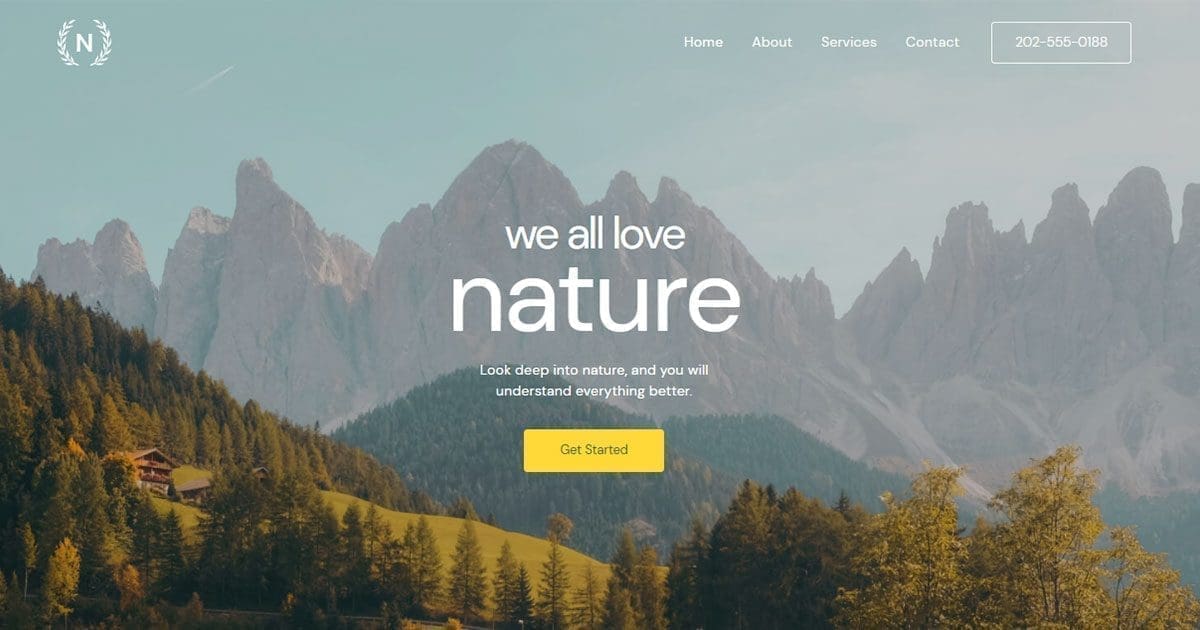 Discover Love Nature WordPress Free Templates Today!