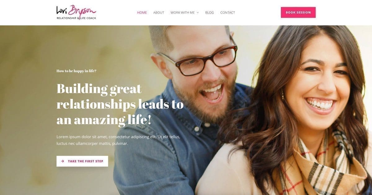 Elevate Your Site With Relationship Coach WordPress Templates Relationship Coach