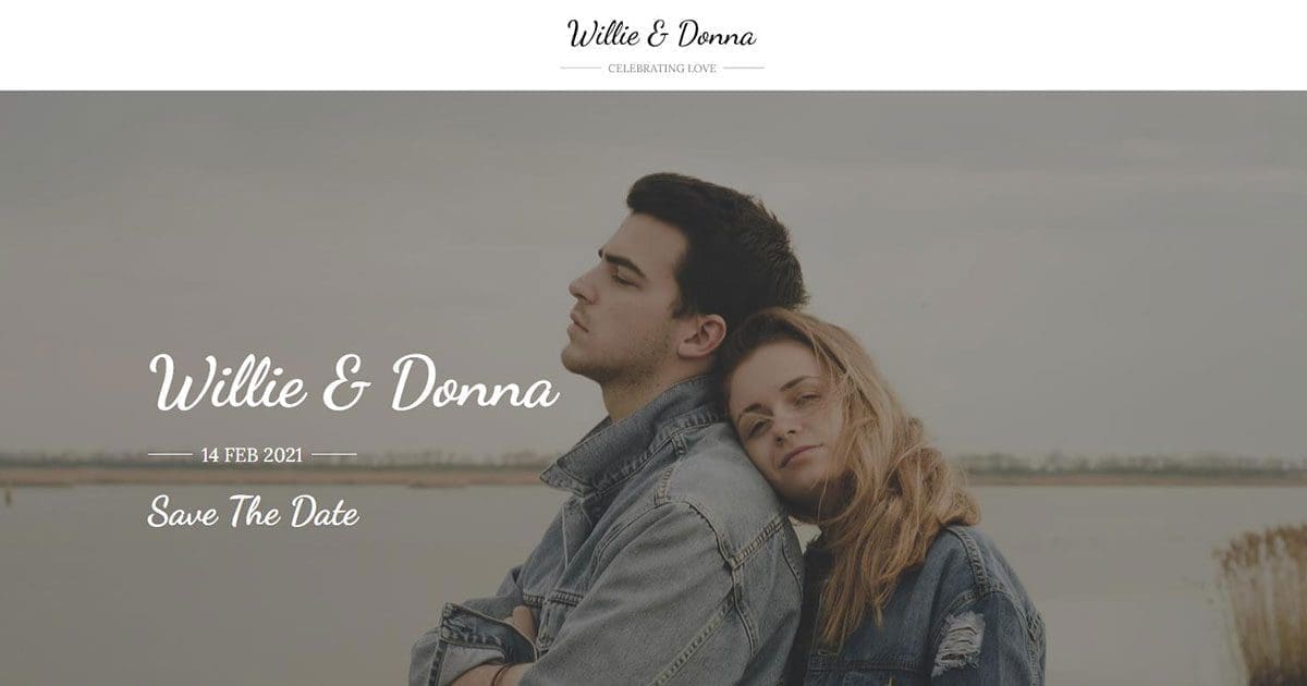 Stunning Wedding Invitation WordPress Templates Free Wedding Invitation