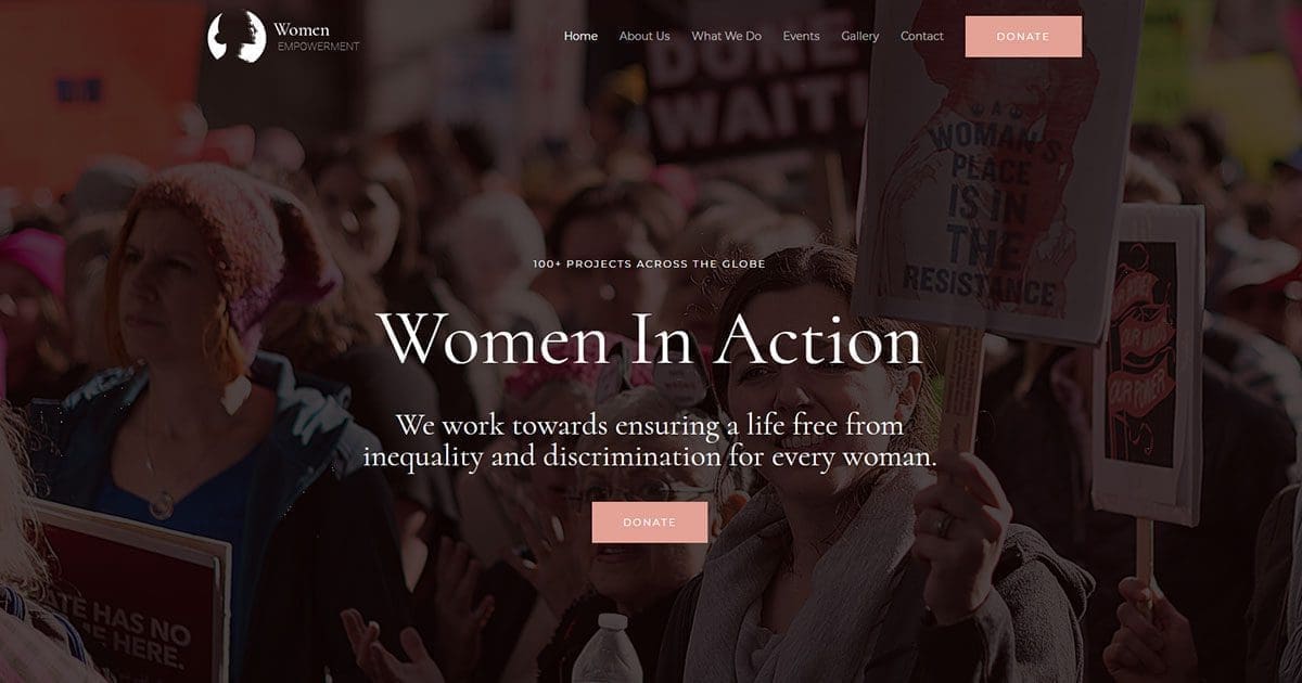 Empower Your Site: Women Empowerment WordPress Templates