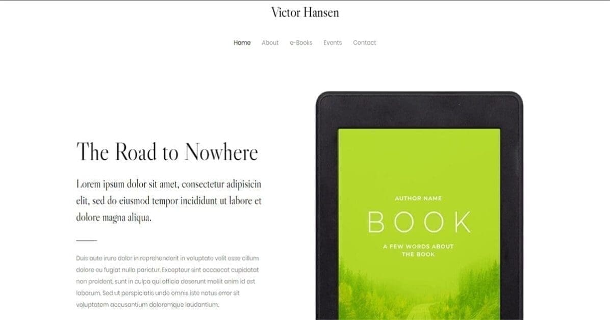 Elevate Your E Book With Free WordPress Templates