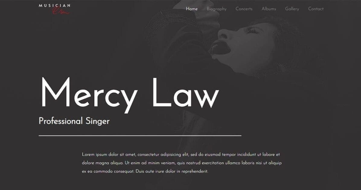 Discover Stunning Musician WordPress Free Templates
