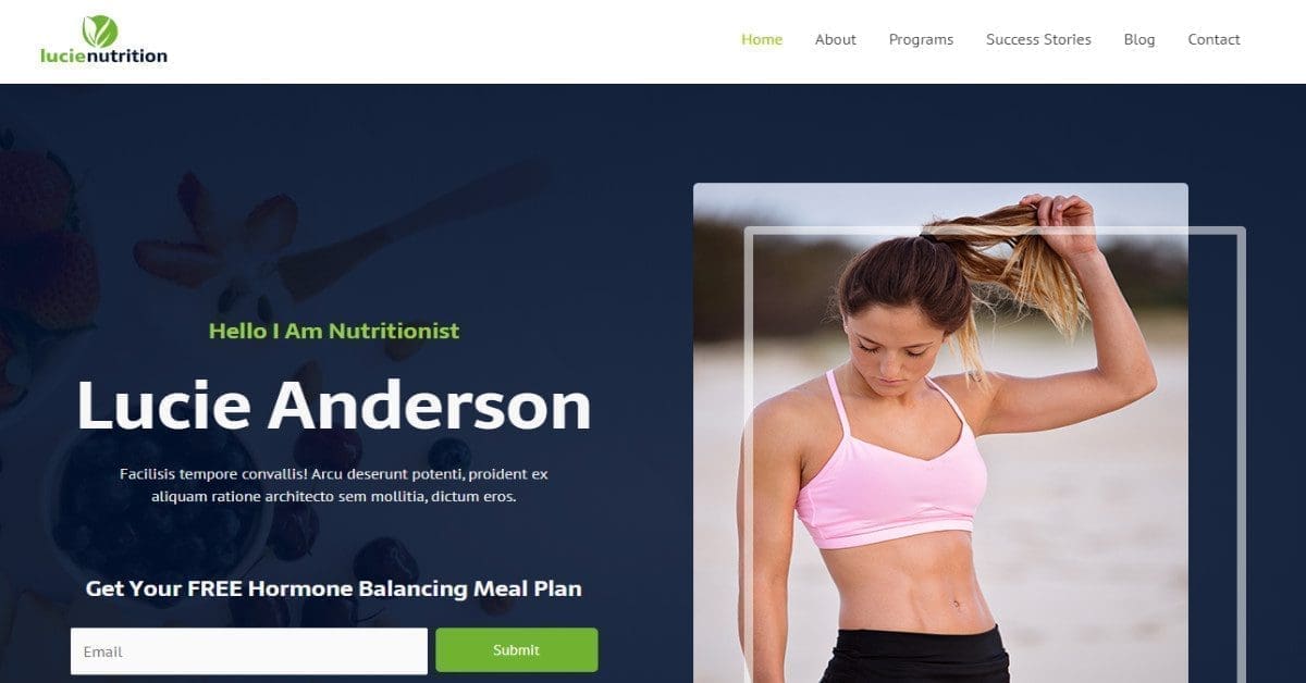 Transform Your Site With Nutritionist WordPress Templates