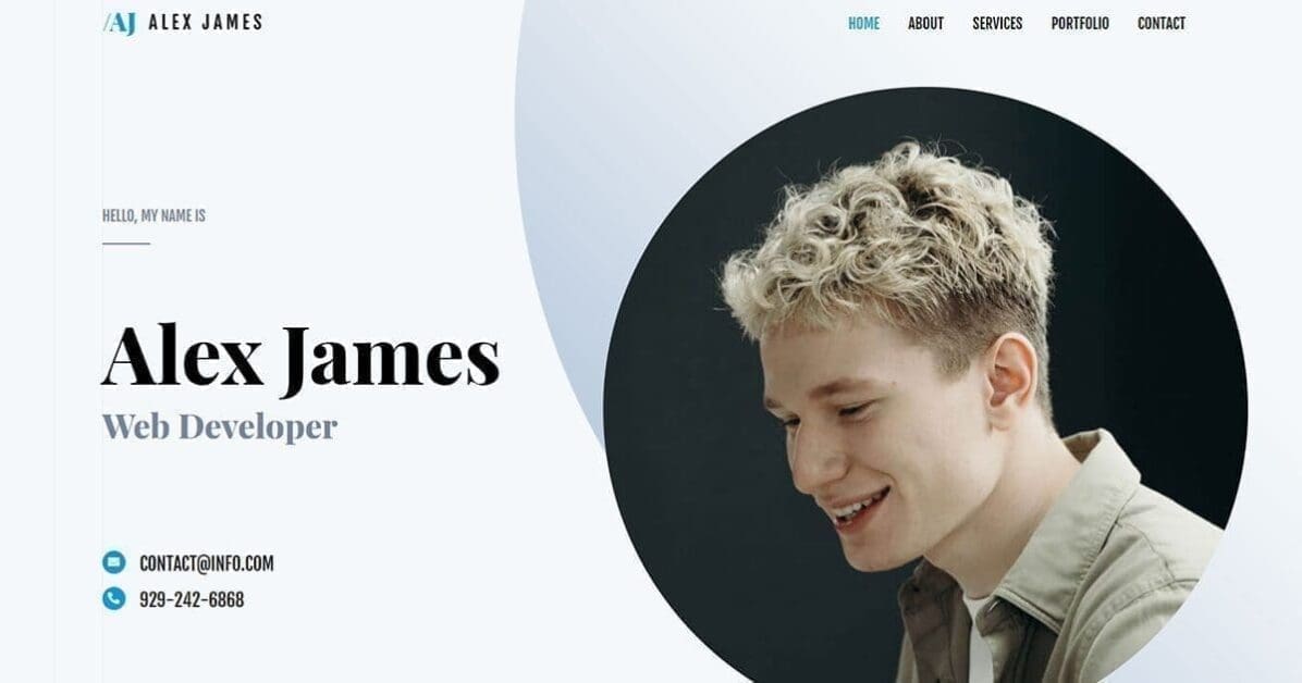 Unlock Stunning Portfolio Cv WordPress Free Templates