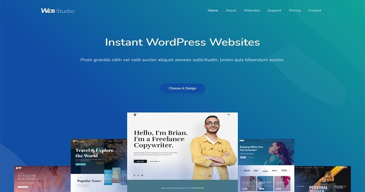 Discover The Best Agency WordPress Template Designs Agency