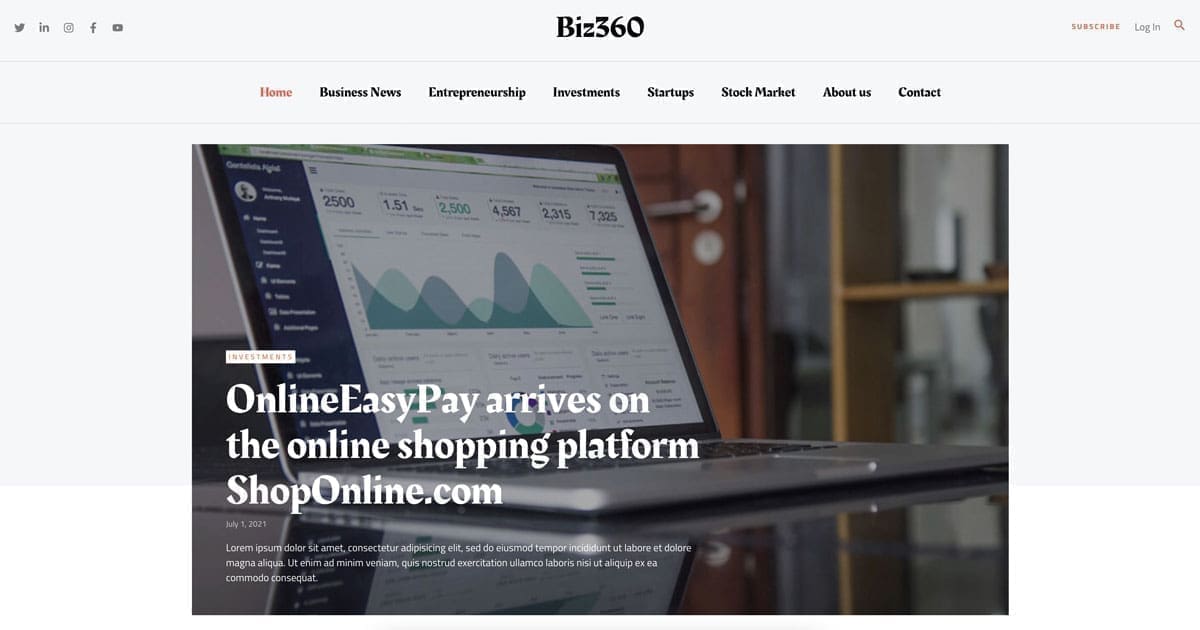 Transform Your Site With Sleek WordPress Template Designs Business Magazine