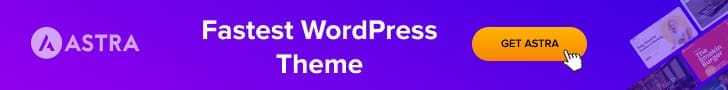 Astra: Fastest WordPress Theme Fastest WordPress Theme 1
