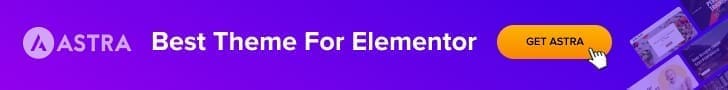Astra: Best Theme for Elementor