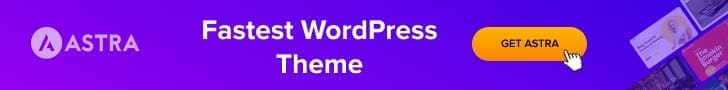 Astra: Fastest WordPress Theme