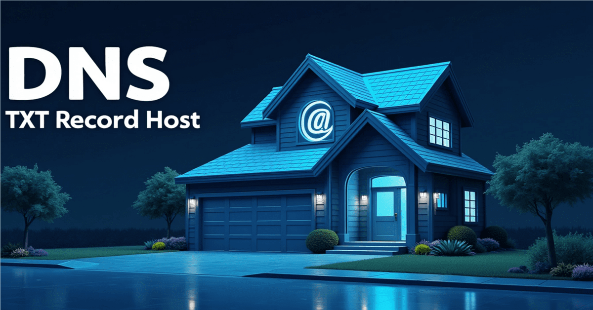 DNS TXT Record Host